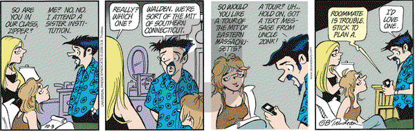 Doonesbury on Tuesday October 3, 2006 Comic Strip