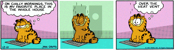 Garfield on Friday December 10, 1982 Comic Strip