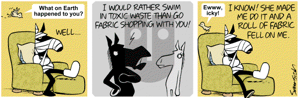 Dark Side of the Horse on Thursday June 23, 2011 Comic Strip