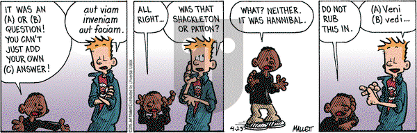 Frazz on Thursday April 23, 2015 Comic Strip