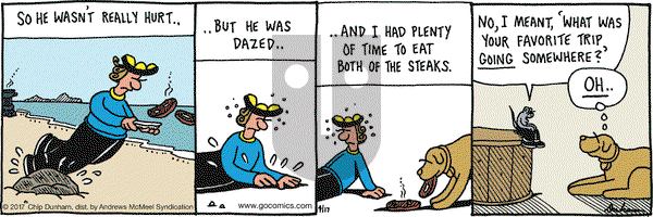 Overboard on Monday April 17, 2017 Comic Strip