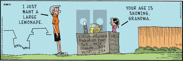 Grand Avenue on Saturday August 10, 2019 Comic Strip