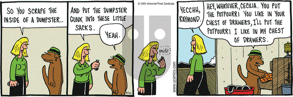 Overboard on Thursday April 21, 2005 Comic Strip