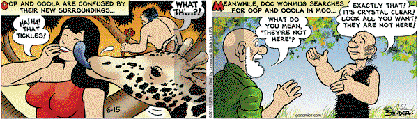 Alley Oop on Monday June 15, 2015 Comic Strip