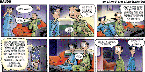Baldo - Sunday October 3, 2004 Comic Strip
