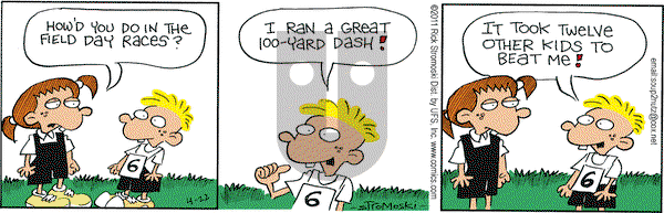 Soup to Nutz - Old on Friday April 22, 2011 Comic Strip