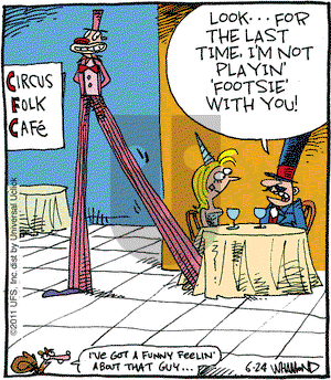 Reality Check on Friday June 24, 2011 Comic Strip