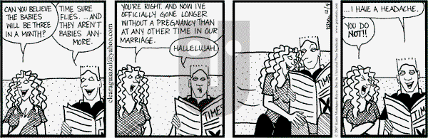 Clear Blue Water on Tuesday December 4, 2007 Comic Strip