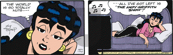 Nancy on Friday September 1, 2017 Comic Strip