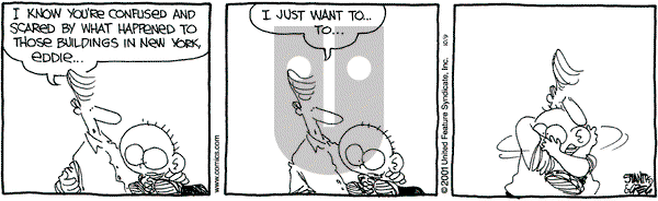 The Buckets on Tuesday October 9, 2001 Comic Strip