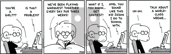 FoxTrot on Friday July 29, 2005 Comic Strip