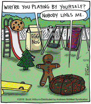 The Argyle Sweater on Monday December 10, 2018 Comic Strip