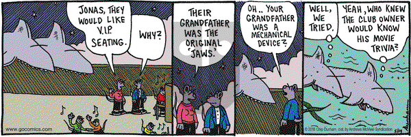 Overboard on Saturday May 19, 2018 Comic Strip