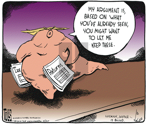 Tom Toles on Monday November 18, 2019 Comic Strip