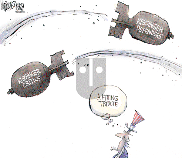 Matt Davies - Friday December 1, 2023 Comic Strip