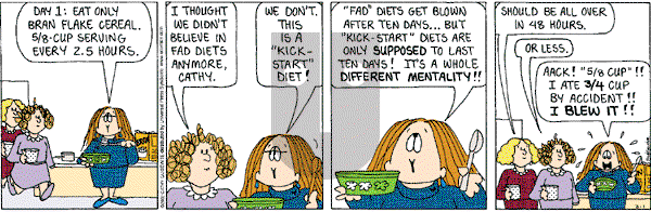 Cathy Classics - Friday March 1, 2002 Comic Strip