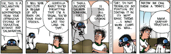 Get Fuzzy on Monday August 2, 2010 Comic Strip