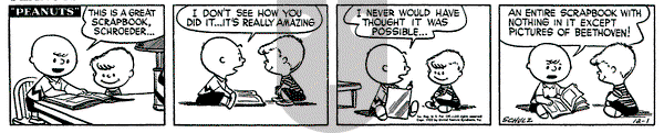Peanuts on Monday December 1, 1952 Comic Strip