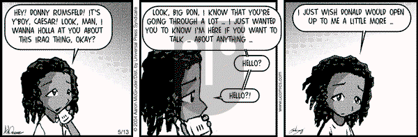 The Boondocks on Thursday December 15, 2011 Comic Strip