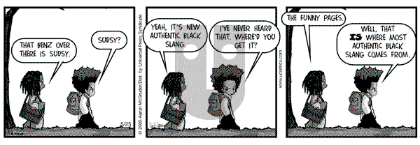 The Boondocks on Wednesday December 26, 2012 Comic Strip