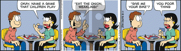 Garfield on Friday August 17, 2012 Comic Strip