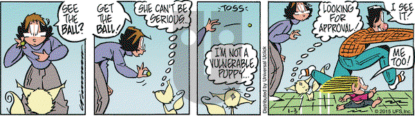 Rose is Rose on Saturday January 3, 2015 Comic Strip