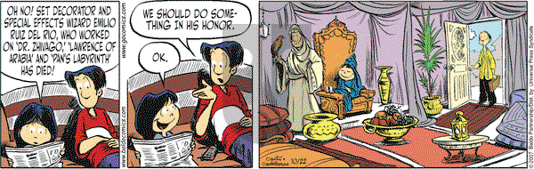 Baldo on Monday October 22, 2007 Comic Strip
