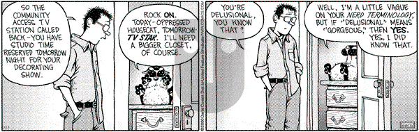 Get Fuzzy on Monday July 17, 2000 Comic Strip