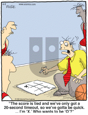 In the Bleachers - Tuesday April 4, 2006 Comic Strip