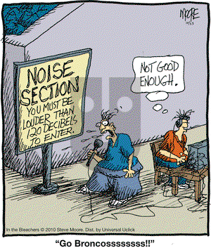 In the Bleachers on Saturday October 23, 2010 Comic Strip