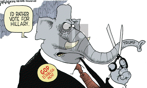 Robert Ariail - Saturday March 26, 2016 Comic Strip