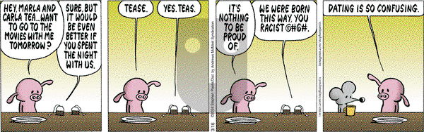Pearls Before Swine - Saturday March 16, 2024 Comic Strip