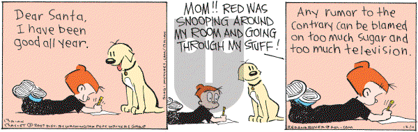 Red and Rover on Tuesday December 11, 2007 Comic Strip