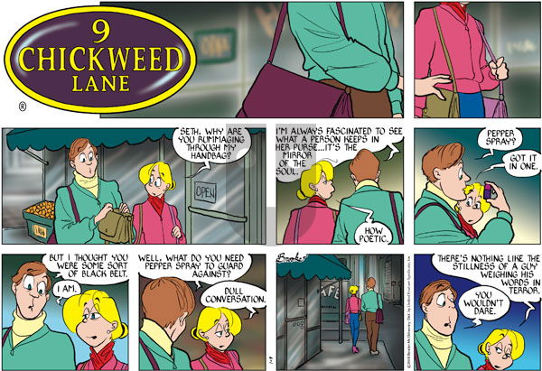 9 Chickweed Lane on Sunday January 9, 2005 Comic Strip