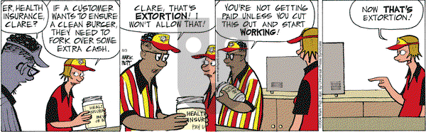 Lucky Cow on Tuesday August 3, 2004 Comic Strip