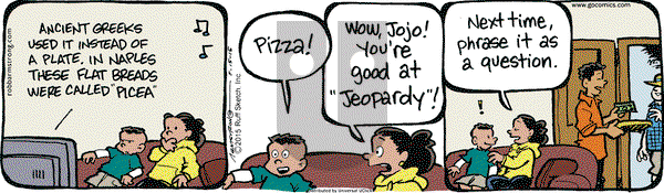 JumpStart on Friday May 15, 2015 Comic Strip