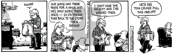 Betty on Thursday August 10, 2000 Comic Strip