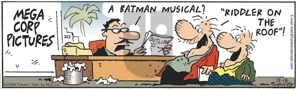 Frank and Ernest on Monday December 18, 2006 Comic Strip