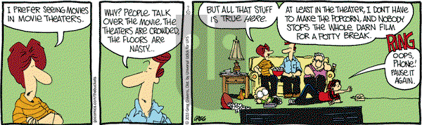 The Buckets on Tuesday July 30, 2013 Comic Strip