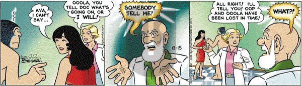 Alley Oop on Saturday August 15, 2015 Comic Strip