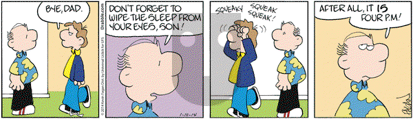 Drabble on Saturday January 18, 2014 Comic Strip