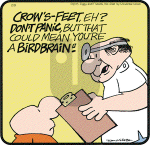 Ziggy on Monday February 9, 2015 Comic Strip