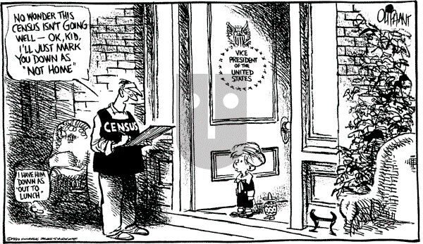 Pat Oliphant - Tuesday April 17, 1990 Comic Strip