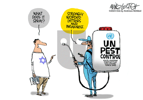 Mike Lester on Tuesday April 16, 2024 Comic Strip