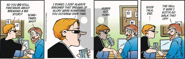 Doonesbury on Saturday September 7, 2013 Comic Strip