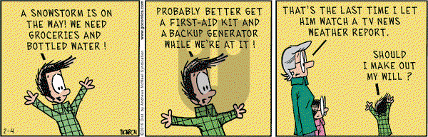 Grand Avenue on Monday February 4, 2019 Comic Strip