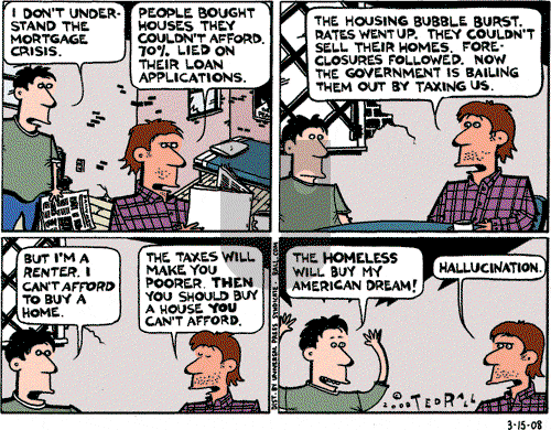 Ted Rall on Saturday March 15, 2008 Comic Strip