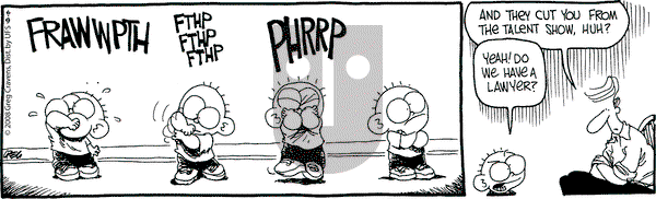 The Buckets on Monday June 9, 2008 Comic Strip