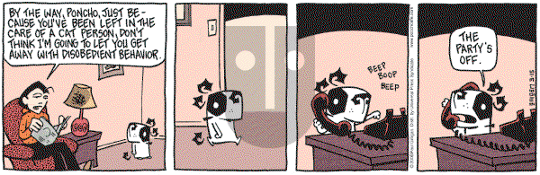 Pooch Cafe on Wednesday March 15, 2006 Comic Strip