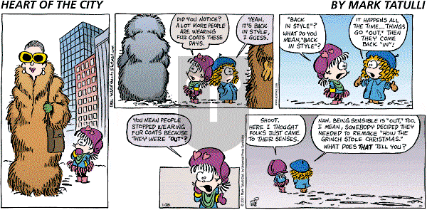 Heart of the City on Sunday January 28, 2001 Comic Strip